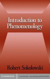 book Introduction to Phenomenology