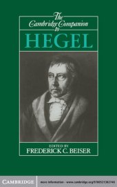 book The Cambridge Companion to Hegel