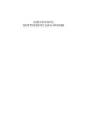 book Exploitation, resettlement, mass murder: political and economic planning for German occupation policy in the Soviet Union, 1940-1941