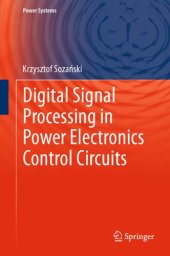 book Digital signal processing in power electronics control circuits