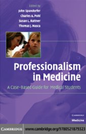 book Professionalism in medicine: the case-based guide for medical students