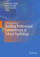 book A Practical Guide to Building Professional Competencies in School Psychology