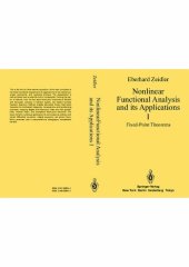 book Nonlinear Functional Analysis and its Applications: I: Fixed-Point Theorems (Nonlinear Functional Analysis & Its Applications) (Pt. 1)