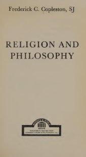 book Religion and Philosophy