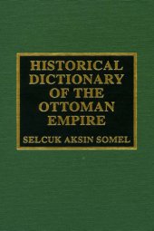 book Historical Dictionary of the Ottoman Empire