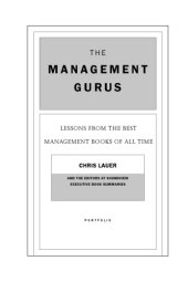 book The management gurus: lessons from the best management books of all time