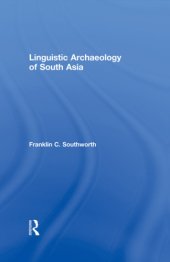 book Linguistic Archaeology of South Asia