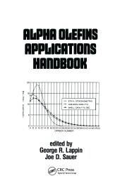 book Alpha Olefins Applications Handbook