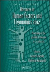 book Advances in Human Factors and Ergonomics 2012- 14 Volume Set: Proceedings of the 4th AHFE Conference 21-25 July 2012