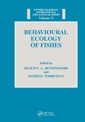 book Behavioural Ecology of Fishes