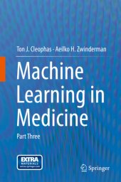 book Machine Learning in Medicine