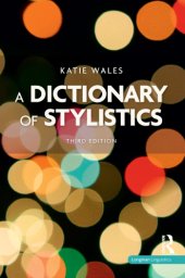 book A Dictionary of Stylistics