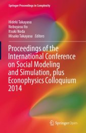 book Proceedings of the international conference on social modeling and