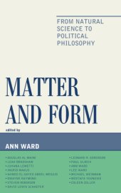 book Matter and form: from natural science to political philosophy