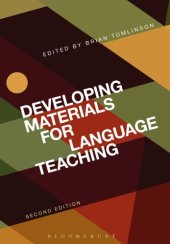 book Developing materials for language teaching