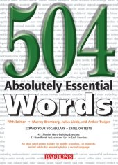 book 504 absolutely essential words