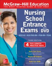 book McGraw-Hill Education Nursing School Entrance Exams with DVD