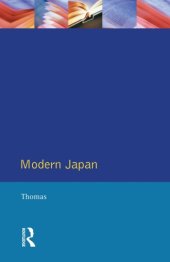 book Modern Japan: a social history since 1868