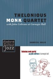 book Thelonious Monk Quartet featuring John Coltrane at Carnegie Hall