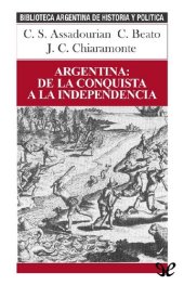 book Argentina de la Conquista a la Independencia