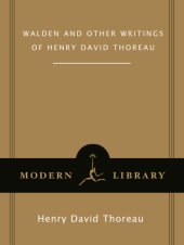 book Walden and other writings of Henry David Thoreau