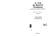 book A arte de resolver problemas: um novo aspecto do método matemático