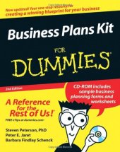 book Business Plans Kit For Dummies