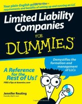 book Limited Liability Companies For Dummies