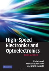 book High-Speed Electronics and Optoelectronics: Devices and Circuits