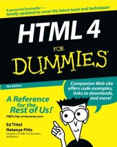 book HTML 4 for Dummies, Fourth Edition