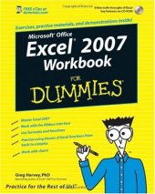 book Excel 2007 Workbook For Dummies