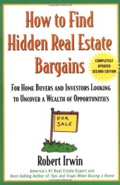 book How to Find Hidden Real Estate Bargains 2/e