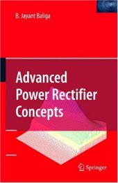 book Advanced Power Rectifier Concepts