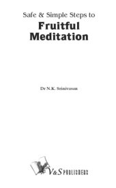 book Safe & Simple Steps to Fruitful Meditation