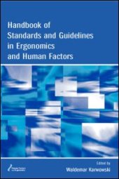 book Handbook of Standards and Guidelines in Ergonomics and Human Factors