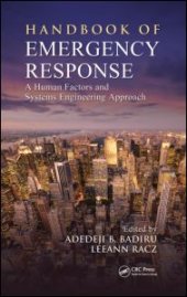 book Handbook of Emergency Response: A Human Factors and Systems Engineering Approach