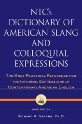 book NTC's Dictionary of American Slang and Colloquial Expressions