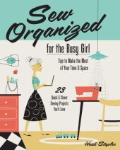 book Sew organized for the busy girl