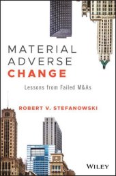 book Material adverse change: lessons from failed M & As