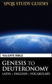 book Latin Vulgate Bible: Genesis to Deuteronomy