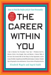 book The career within you: how to find the perfect job for your personality