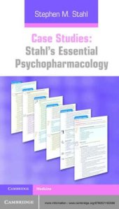 book Stahl Online: Case studies Vol. 1-2 Stahl's Essential Psychopharmacology