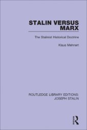 book Stalin Versus Marx