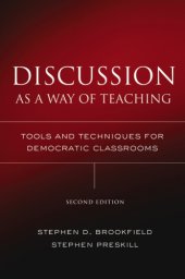 book Discussion as a way of teaching: tools and techniques for university teachers