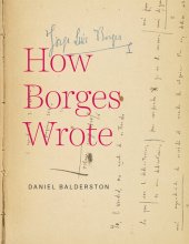 book How Borges Wrote