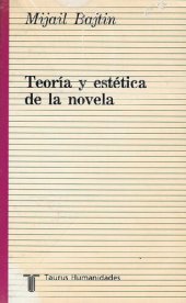 book Teoría y estética de la novela