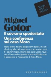 book Il sovrano spodestato. Una conferenza sul caso Moro