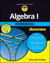 book Algebra I Workbook For Dummies