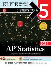 book 5 Steps to a 5: AP Statistics 2021