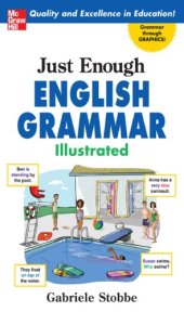 book Just enough English grammar illustrated